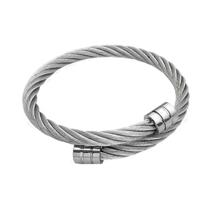 CalmEdge Magnetic Bracelet™ - Silver