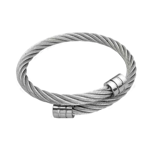 CalmEdge Magnetic Bracelet™ - Silver