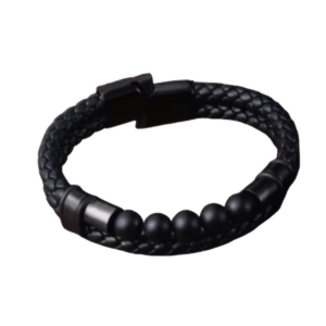 MagniBead Leather Bracelet
