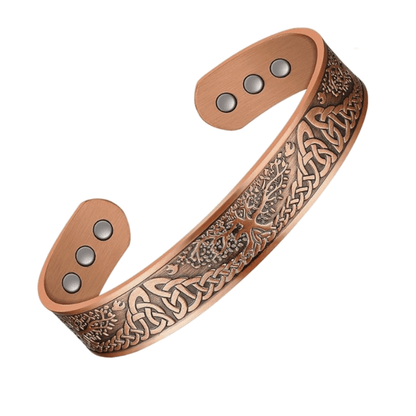 Tree of Life Copper Magnetic Bracelet