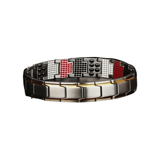 FitPlus™ Magnetic Therapy Bracelet - Silver & Gold