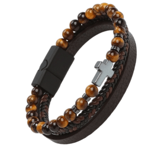 TigerCross Magnetic Leather Bracelet