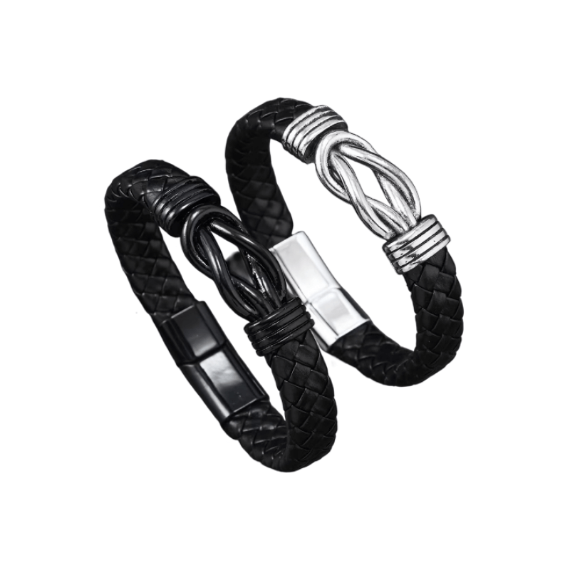 Titan Knot Leather Band