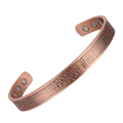Tribal Flow Copper Magnetic Slim Cuff