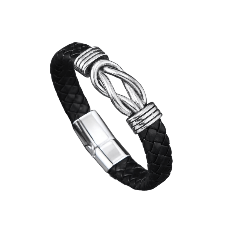 Titan Knot Leather Band