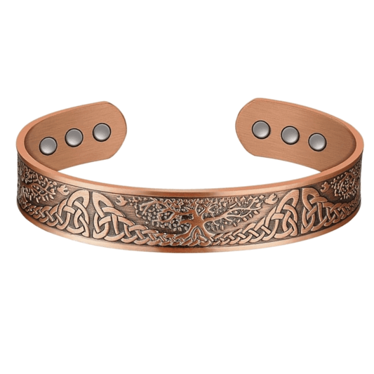 Tree of Life Copper Magnetic Bracelet