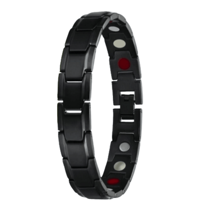 Magnetic Wellness Link Bracelet - Black