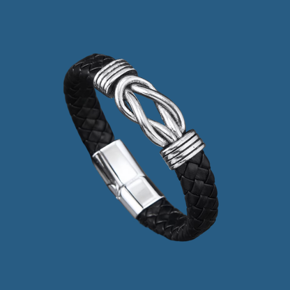 Titan Knot Leather Band