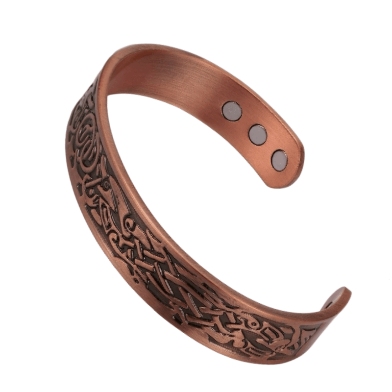 Celtic Copper Magnetic Cuff