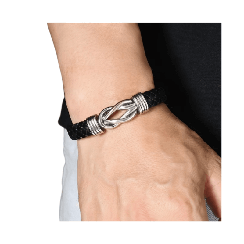 Titan Knot Leather Band