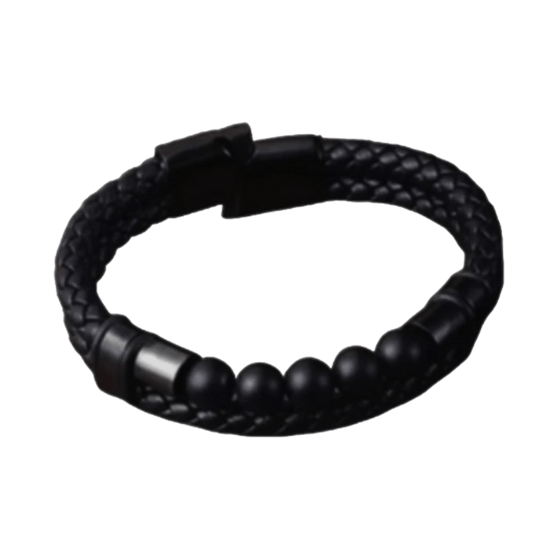MagniBead Leather Bracelet