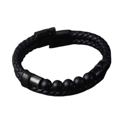 MagniBead Leather Bracelet