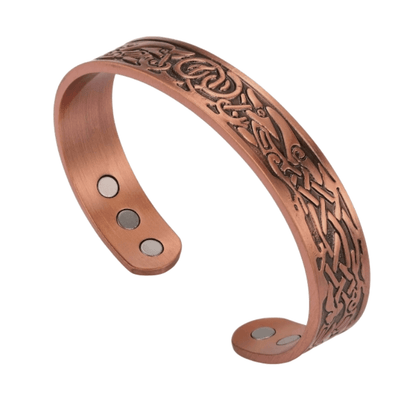 Celtic Copper Magnetic Cuff