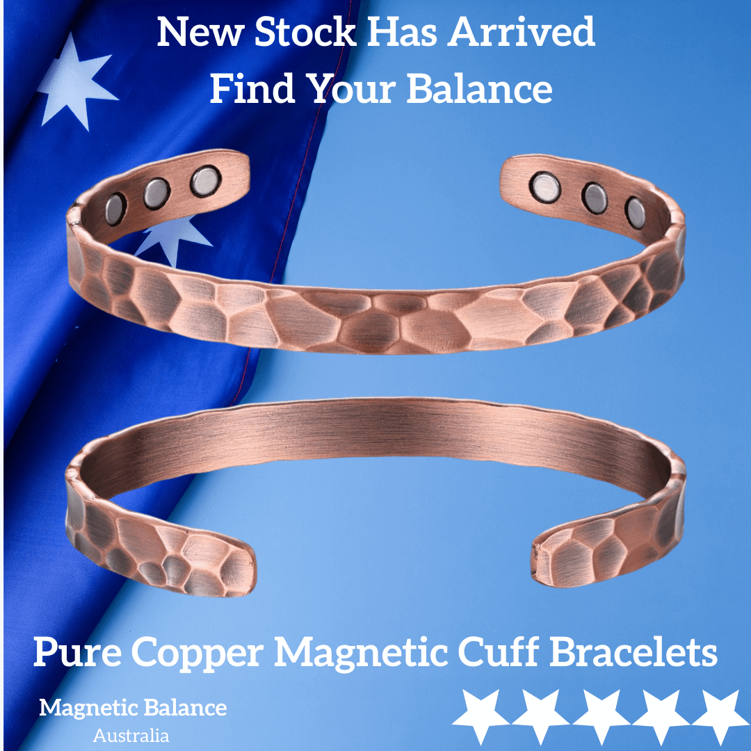 Hammered Wellness Bracelet - Bronze