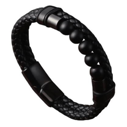 MagniBead Leather Bracelet