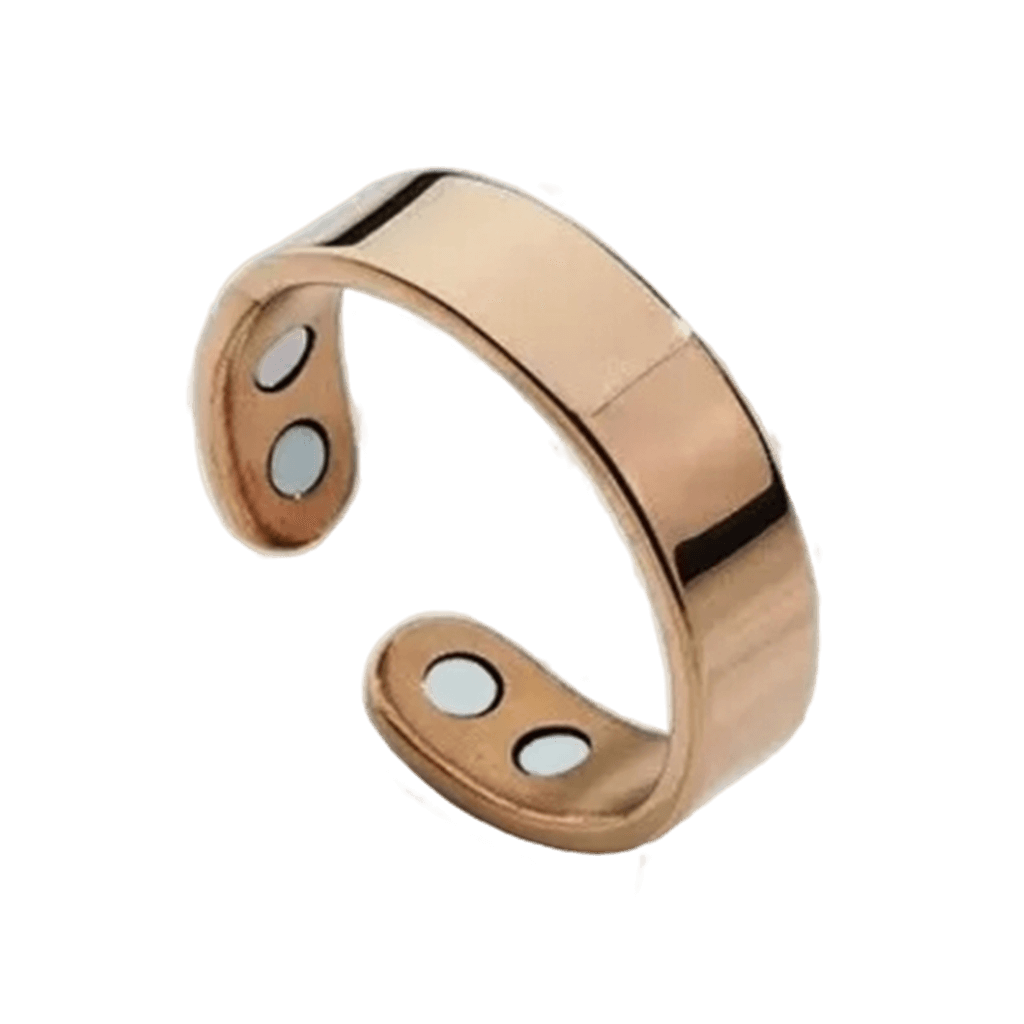Stainless Magnetic Health Ring - Bronze